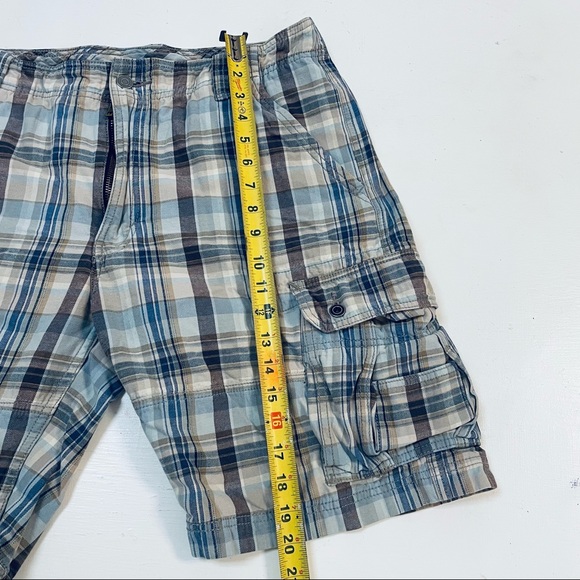 MENS LEVIS CARGO SHORTS Size 36 Multicolor Good Condition - Picture 6 of 10